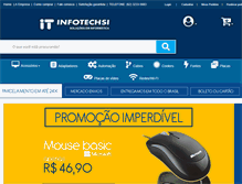 Tablet Screenshot of infotechsi.com.br